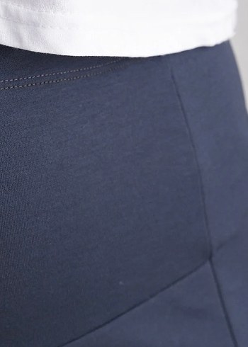 Gri Hamile Kot Pantolon - Görsel 5