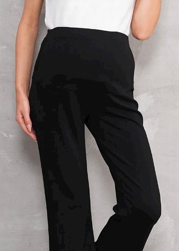 Siyah Rahat Kesim Hamile Pantolonu - Görsel 4