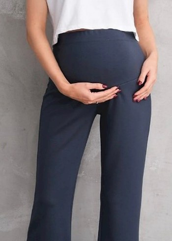 Siyah Regular Fit Hamile Pantolonu - Görsel 2