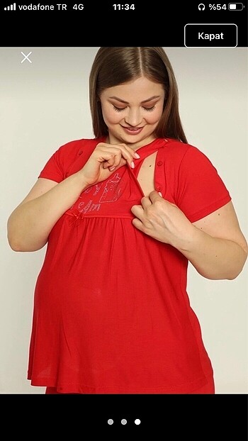 xxl Beden Hamile pijama takımı