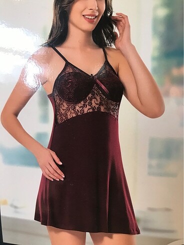 l Beden bordo Renk Pijama set