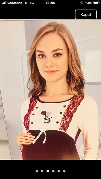 xl Beden Hamile pijama takımı?