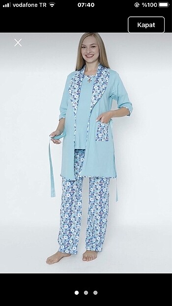 Hamile pijama takımı