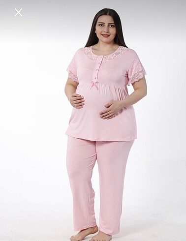  E.L.F Büyük beden hamile pijama takımı?