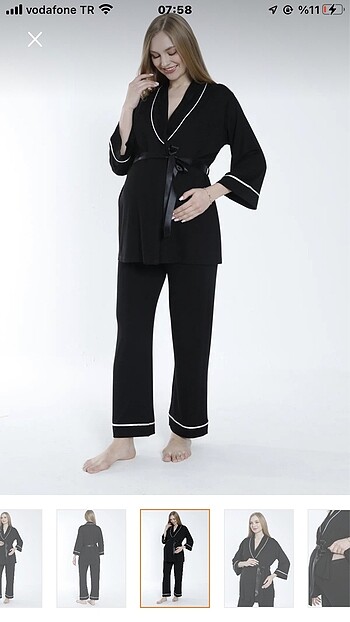 xl Beden Hamile pijama takımı