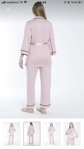 xl Beden Hanile pijama takımı