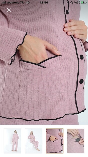 l Beden Hamile pijama takımı
