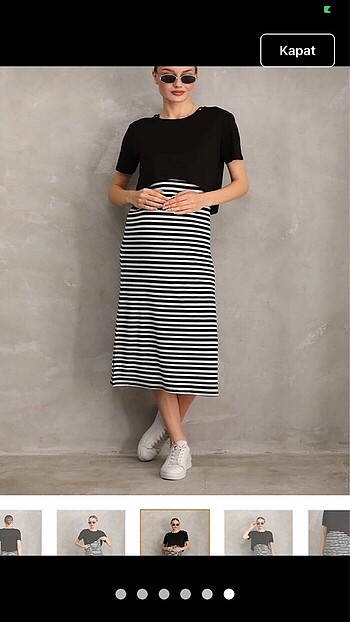 Hamile elbise - Görsel 5