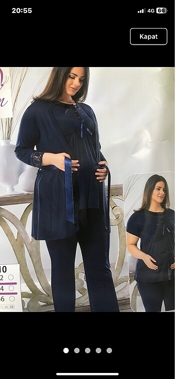 Hamile lohusa pijama takımı