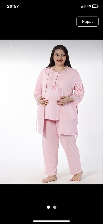 Hamile lohusa pijama takımı