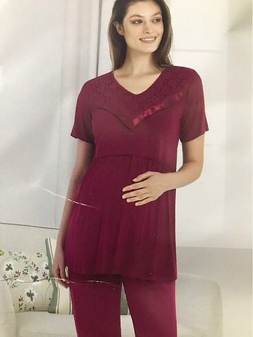 l Beden Hamile pijama takımı