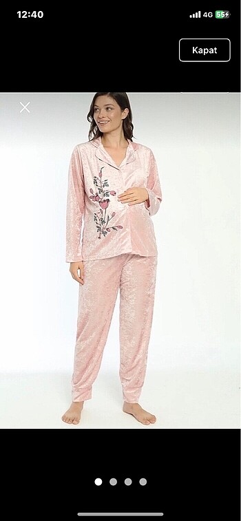 Hamile lohusa pijama takımı