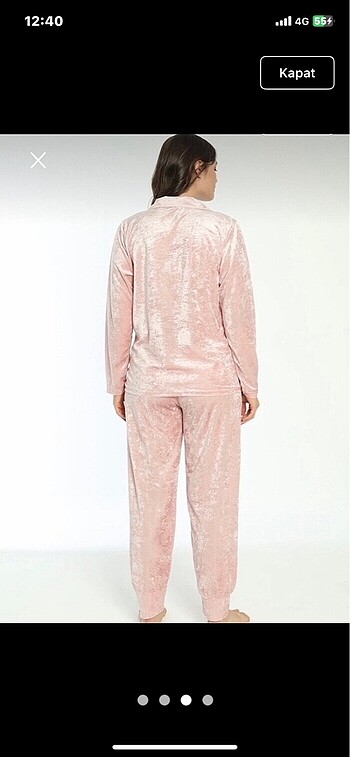 xl Beden Hamile lohusa pijama takımı