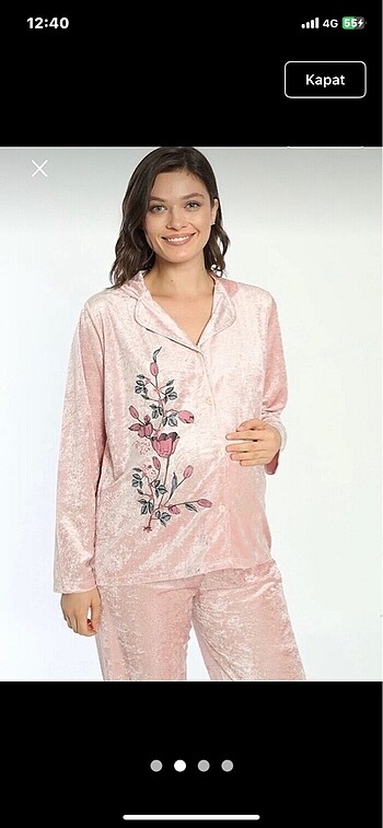 E.L.F Hamile lohusa pijama takımı