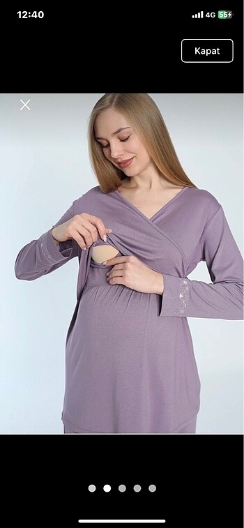 Hamile lohusa pijama takımı