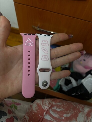 Pembe apple watch kordon