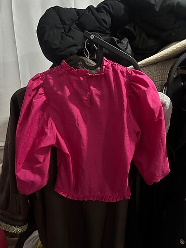 H&M Korseli Pembe h&m üst