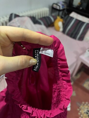 s Beden Korseli Pembe h&m üst