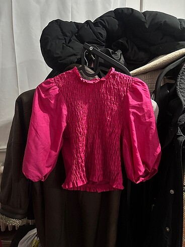 Korseli Pembe h&m üst