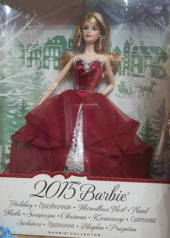Barbie 2015 holiday barbie kutulu hemen teslim