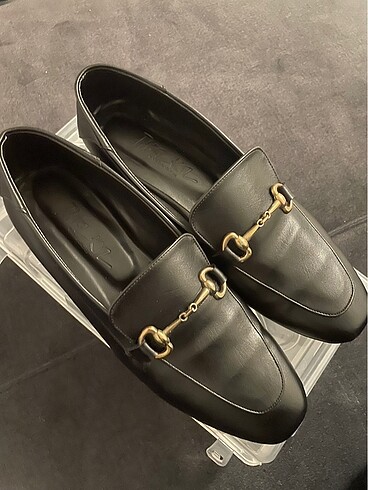 40 Beden siyah Renk TARZ KIZ SİYAH LOAFER