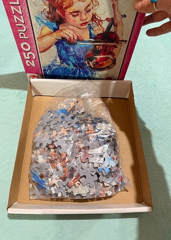 250 Parcalik Renkli Cocuk Puzzle