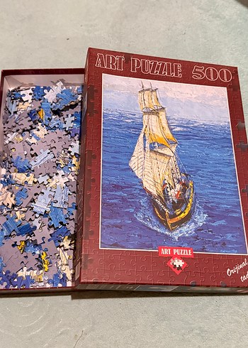 Denizcilik Temali 500 Parcalik Sanat Yapbozu