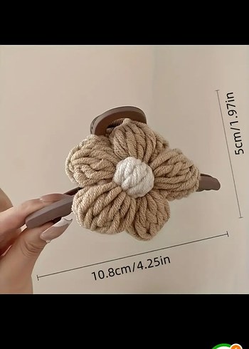 Çiçekli toka - Görsel 2