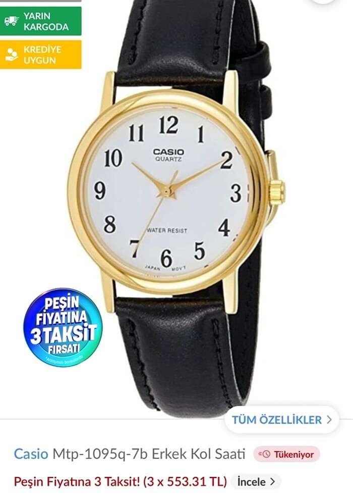 Unisex kol saati - Görsel 3