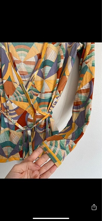 s Beden çeşitli Renk Vintage renkli bluz