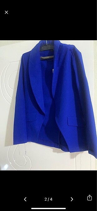 l Beden lacivert Renk Blazer ceket