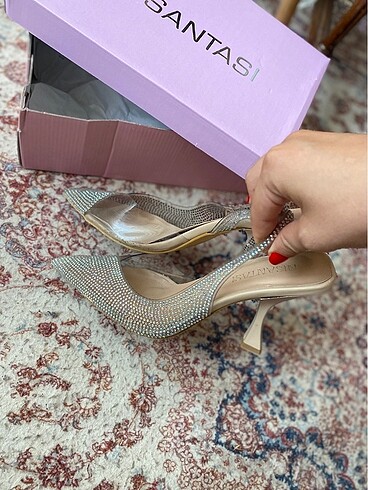 38 Beden Nişantaşı shoes topuklu ayakkabı