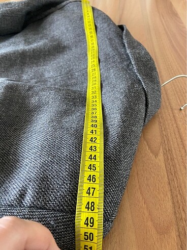 52 Beden gri Renk #byzekiKışlık yün ceket