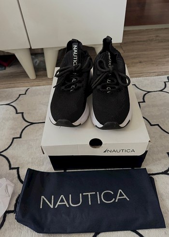 Nautica Siyah Platform Tabanli Spor Ayakkabi