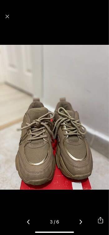 36 Beden Sneaker Spor Ayakkabı