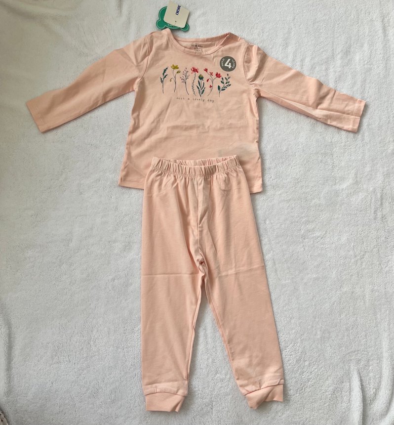 Lc Waikiki Kız Çocuk 2li Pijama Takımı - Görsel 3