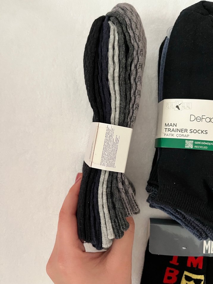 DeFacto-Penti Erkek Çorap Seti - Görsel 2