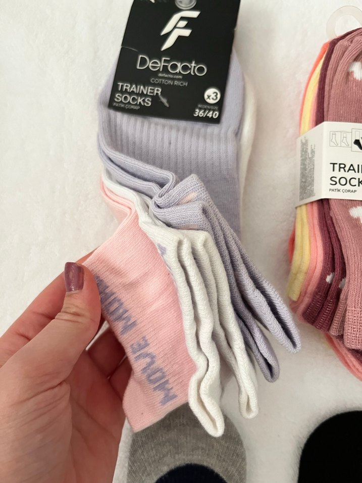 DeFacto Kadın Çorap Seti - Görsel 2