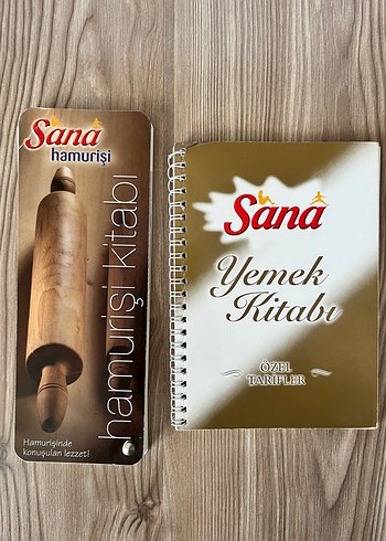 Sana Yemek ve Hamur İşi Kitapları