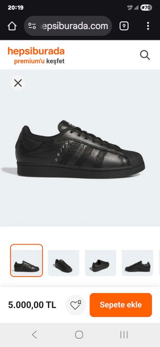 Siyah Bağcıklı Kadın Spor Ayakkabı - Görsel 3