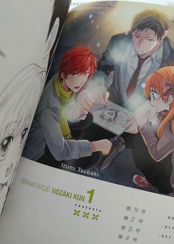 Beden Gekkan Shojo Nozaki-kun Japonca Manga