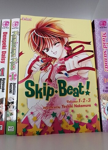 Skip Beat 3 in 1 İngilizce Manga