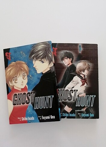 ghost hunt ingilizce manga