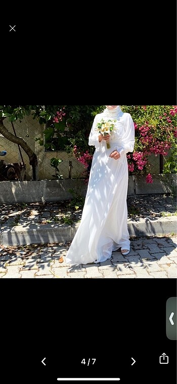 40 Beden Minelaş marka nikah elbisesi