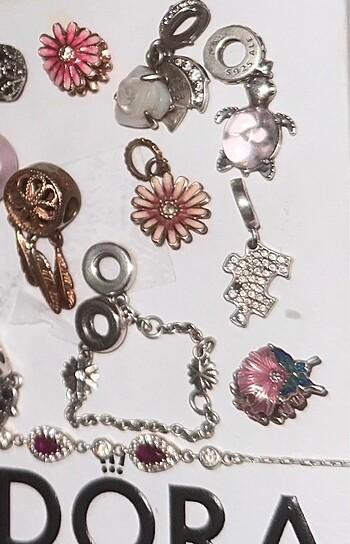 Beden çeşitli Renk Orijinal pandora charm