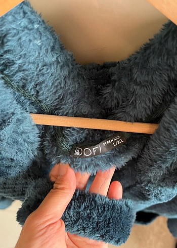 Satıldı. Gri Bohem Midi Kadın Sabahlık - Görsel 2