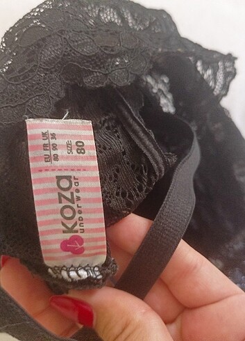 m Beden siyah Renk Sütyen bralet 