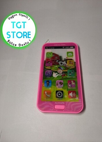  Beden Can Ali Toys Oyuncak Dokunmatik Telefon 