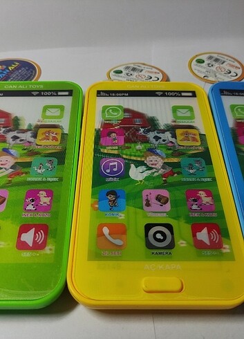 Can Ali Toys Dokunmatik Telefon