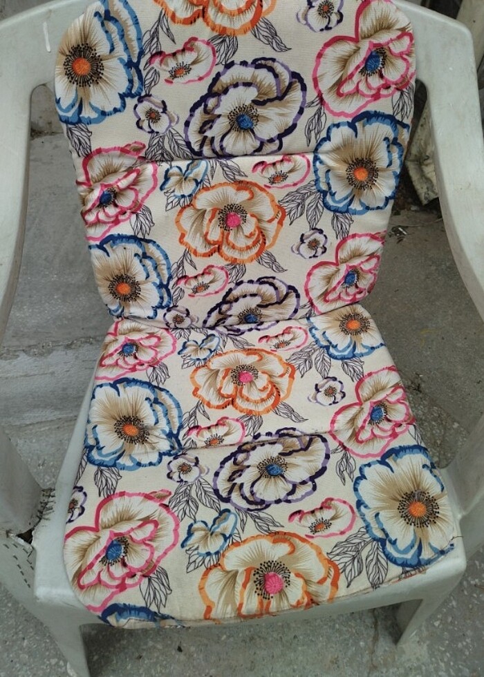 1 Adet Süngerli Sandalye Minderi - Görsel 2